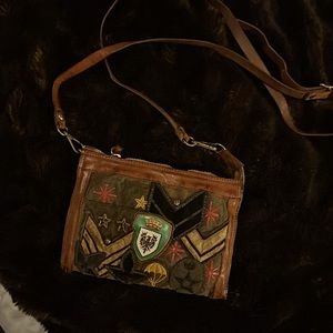 Campomaggi Italian Leather Military Crossbody